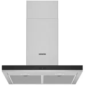 Siemens - hotte décorative murale 60 cm 674m3-h inox - lc67bhp50 pas cher