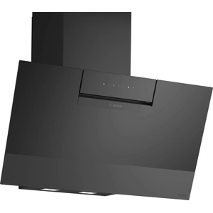 Bosch Série 4 Hotte murale 80 cm Noir avec finition en verre DWK87FN65 pas cher