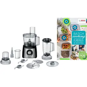 Robot multifonction BOSCH MultiTalent 3 B1EMCM3PM3 Noir/Inox Edition B... pas cher