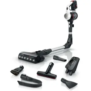 Bosch Unlimited 7 BSS711W - draadloze steelstofzuiger - zakloos - zwart pas cher
