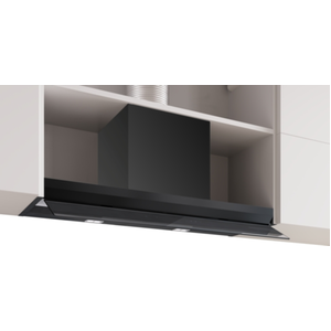 Bosch Série 6 Hotte design intégré 90 cm Noir avec finition en verre, ... pas cher