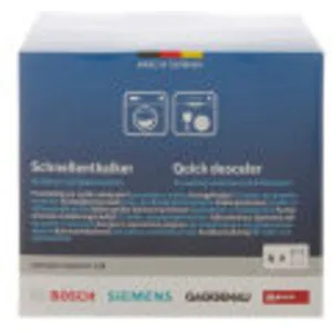 Lot de 4 détartrants (250g à l'unité) pour lave-linge & lave-vaisselle Bosch Siemens Neff - 00312351 pas cher