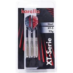 Karella XT-5 Fléchettes à pointe en acier 22 grammes
