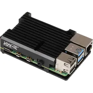 Raspberry Pi 4B Armor Case Block Gehäuse, schwarz pas cher