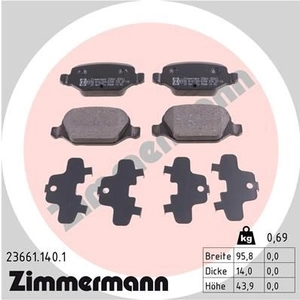 Zimmermann Remblokkenset pas cher