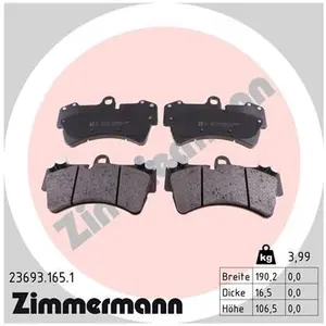 Zimmermann Remblokkenset