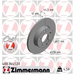 Remschijf Coat Z 400364120 Zimmermann pas cher
