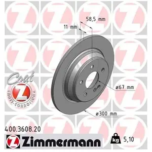 Remschijf Coat Z 400360820 Zimmermann pas cher