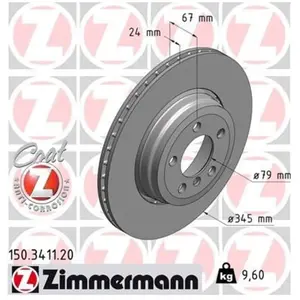 Remschijf Coat Z 150341120 Zimmermann pas cher