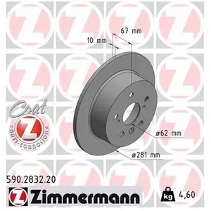 Zimmermann Remschijf COAT Z pas cher