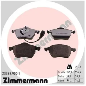 Comparateur de prix : Remblokkenset Low-Dust 233929001 Zimmermann