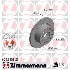 Remschijf Coat Z 600325820 Zimmermann pas cher