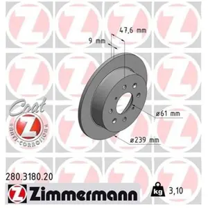 Remschijf Coat Z 280318020 Zimmermann