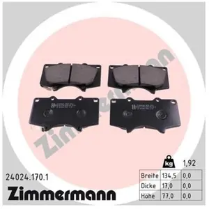 Remblokkenset 240241701 Zimmermann pas cher