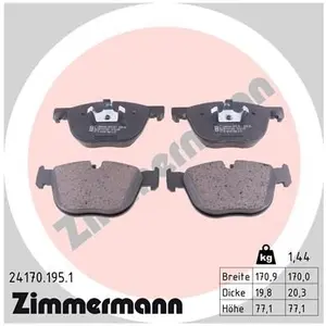 ZIMMERMANN FORMULA Z Remblokkenset pas cher