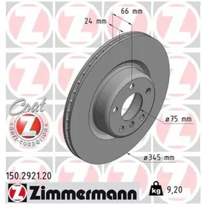 Remschijf Coat Z 150292120 Zimmermann