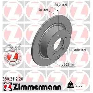 Remschijf Coat Z 380211220 Zimmermann pas cher