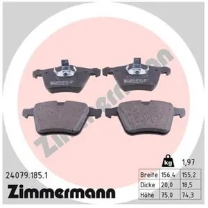 Remblokkenset 240791851 Zimmermann pas cher