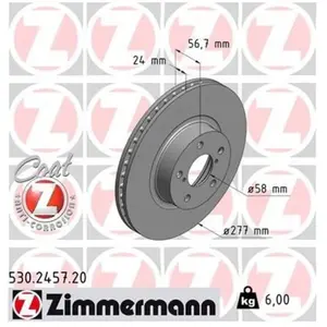 Remschijf Coat Z 530245720 Zimmermann pas cher