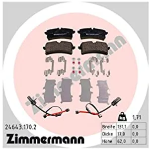 Remblokkenset 246431702 Zimmermann
