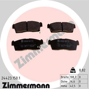 Remblokkenset 244231501 Zimmermann pas cher