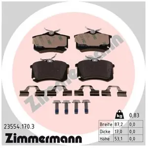 Remblokkenset 235541703 Zimmermann pas cher