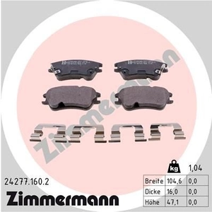 Remblokkenset 242771602 Zimmermann pas cher