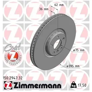 Remschijf FORMULA F COAT Z 150294732 Zimmermann pas cher