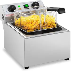 Comparateur de prix : Royal Catering - Elektrische friteuse - 10 liter - timer - 230V