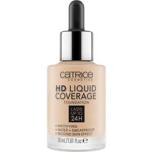 Comparateur de prix : Catrice Visage HD Liquid Coverage Fond de Teint N°010 Light Beige 30ml