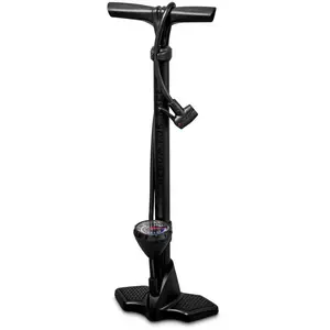 RFR FLOORPUMP BLACK/GLOSSY BLACK/RED pas cher
