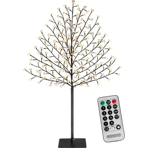 monzana Kerstbloesem Boom Lichttak - 220 cm - 220 LEDs - Voor binnen of buiten pas cher