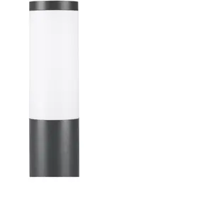 monzana Lampadaire extérieur en acier inoxydable 100 cm - Anthracite pas cher