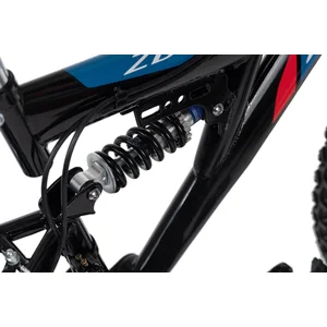 VTT enfant Tout Suspendu 24" Zodiac noir-rouge TC 38 cm KS CyclingVendu parcdiscount