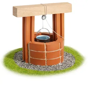 Teifoc Bouwdoos - Waterput - Inclusief Cement Kom, Troffel en Cement pas cher