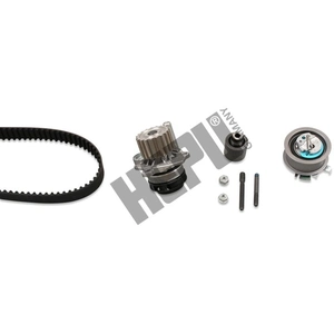 Waterpomp + distributieriemset PK05510 Hepu pas cher