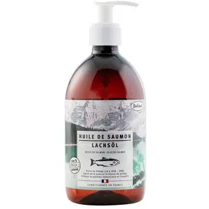 Huile de Saumon Naturelle pour Chien - 500 ml pas cher