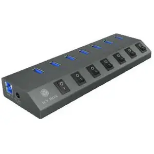 ICY BOX IB-HUB1701-C3 Hub USB 3.0 Type-A à 7 Ports pas cher
