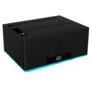 Station d'accueil ICY BOX IB-127CL-U3 - USB 3.0 - Blanc/Noir