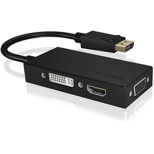 ICY BOX IB-AC1031 Convertisseur vidéo DisplayPort DVI, HDMI, VGA pas cher