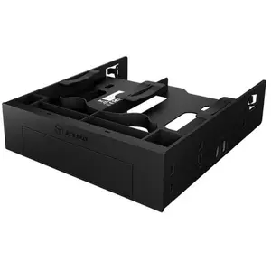 RaidSonic ICY BOX IB-5251 - Adaptateur pour baie de stockage - 5,25 pouces vers 1 x 3,5 pouces et 2 x 2,5 pouces - noir pas cher