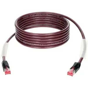 Klotz CAT-netwerkkabel, 10 m RJ45 - RJ45, bordauxviolet - Kabel pas cher