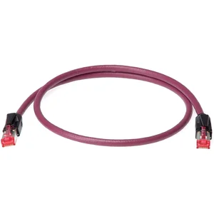 Klotz CAT-netwerkkabel, 3 m RJ45 - RJ45, bordauxviolet - Kabel pas cher