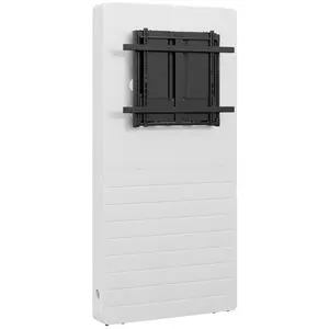 Hagor Meuble pour supports 800x600mm blanc / noir 90kg/65-86"/hauteur Support TV (Mur, Sol, 90 kg), Support mural pour TV, Blanc, Noir pas cher