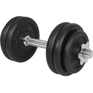 Gyronetics Dumbell - 15 kg - Gietijzer - Verstelbaar in gewicht pas cher
