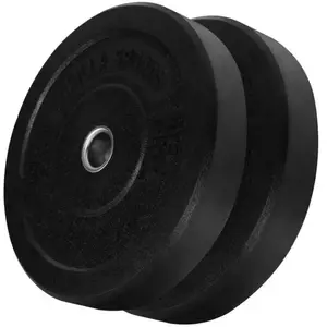 Comparateur de prix : GORILLA SPORTS Paire de poids olympique Hi Temp de 25 kg - Avec absorbeur de chocs