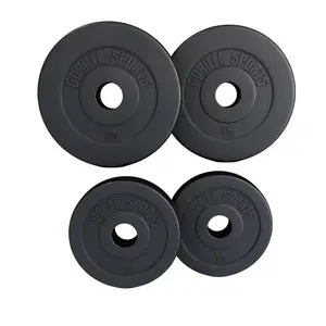 Comparateur de prix : GORILLA SPORTS Lot de disques en plastique : 2 x 5 KG + 2 x 10 KG - 50/51 mm