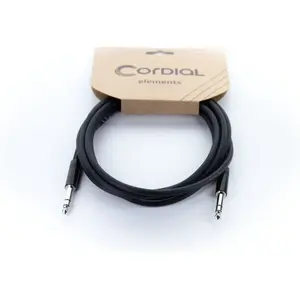 Cordial Câble audio jack stéréo 50 cm pas cher