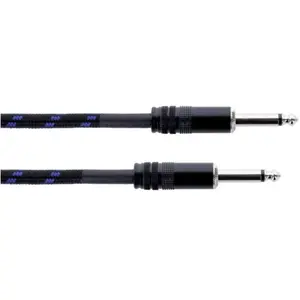 Cordial EI 5 PP-TWEED-BL Instrumentkabel 5 m - Instrumentenkabel pas cher