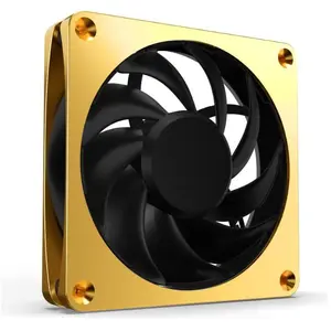 Alphacool Apex Stealth Metal 120mm Lüfter 2000rpm (gold/schwarz) pas cher